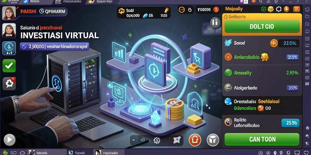 Tampilan antarmuka yang user-friendly dan mudah dinavigasi.