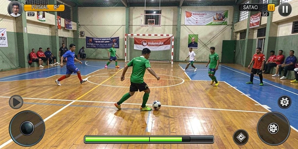 Tampilan antarmuka yang intuitif dan menarik.