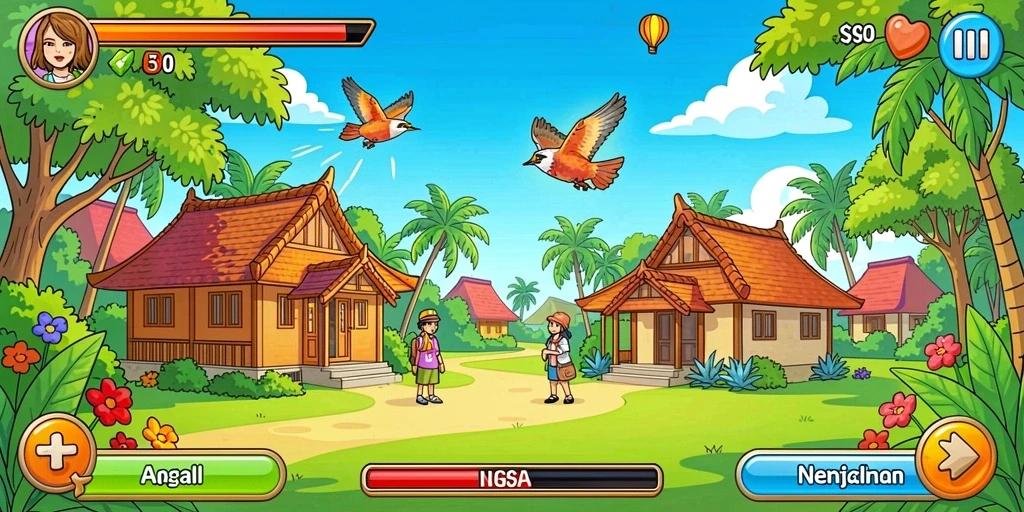 Tampilan awal gameplay BUAYA138 yang menawan.