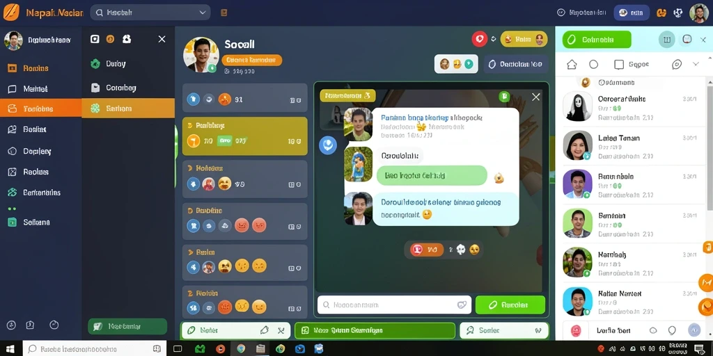 Tampilan antarmuka yang intuitif dan menarik.
