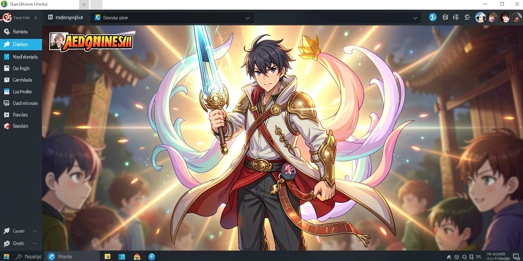 Screenshot menampilkan grafis memukau dengan detail tinggi.