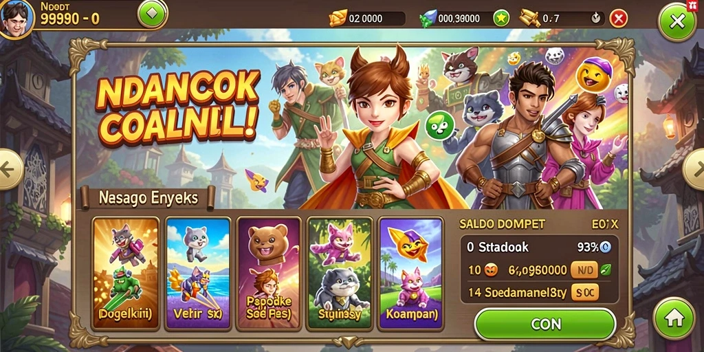 Tampilan utama MPO76 yang menarik dan ramah pengguna.