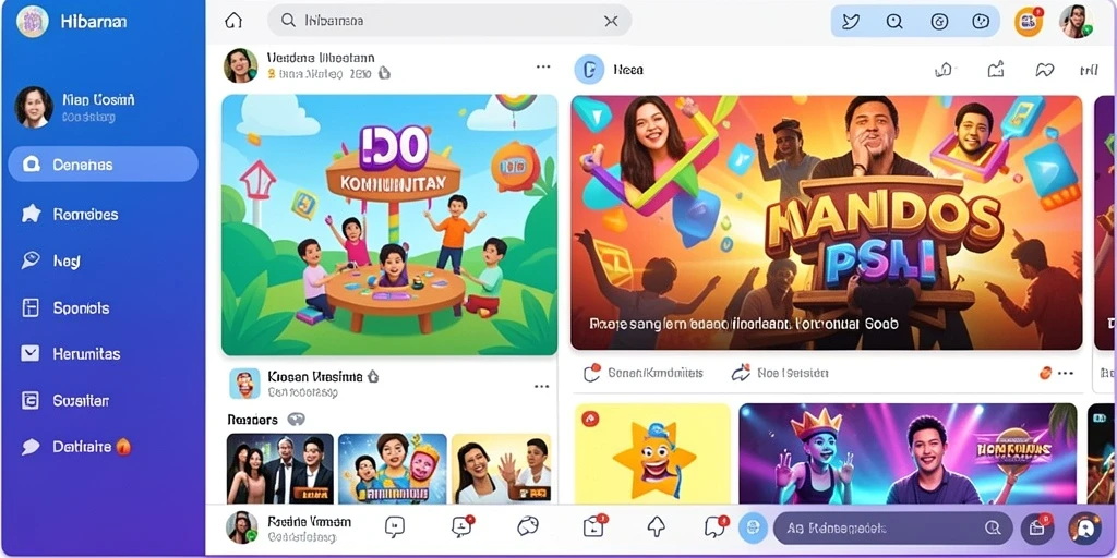 Tampilan antarmuka yang sederhana dan menarik.