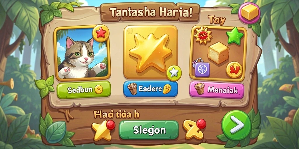 Tampilan antarmuka yang menarik dan mudah digunakan.