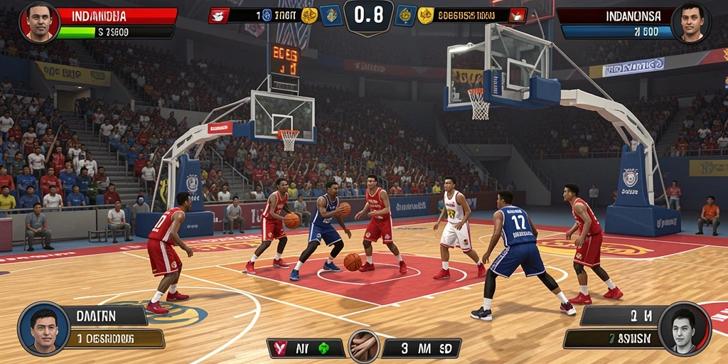 Screenshot menampilkan antarmuka utama game yang menarik.